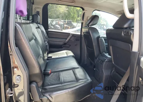 2011 Nissan Titan S z USA, uszkodzony, nr VIN 1N6BA0ED9BN319790